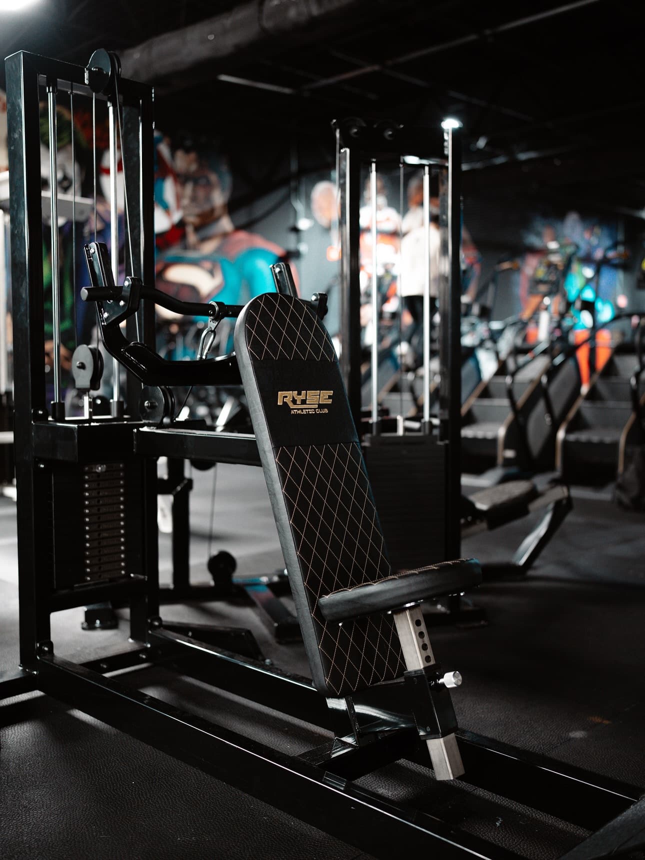 Machines zone at Ryse Athletic Club