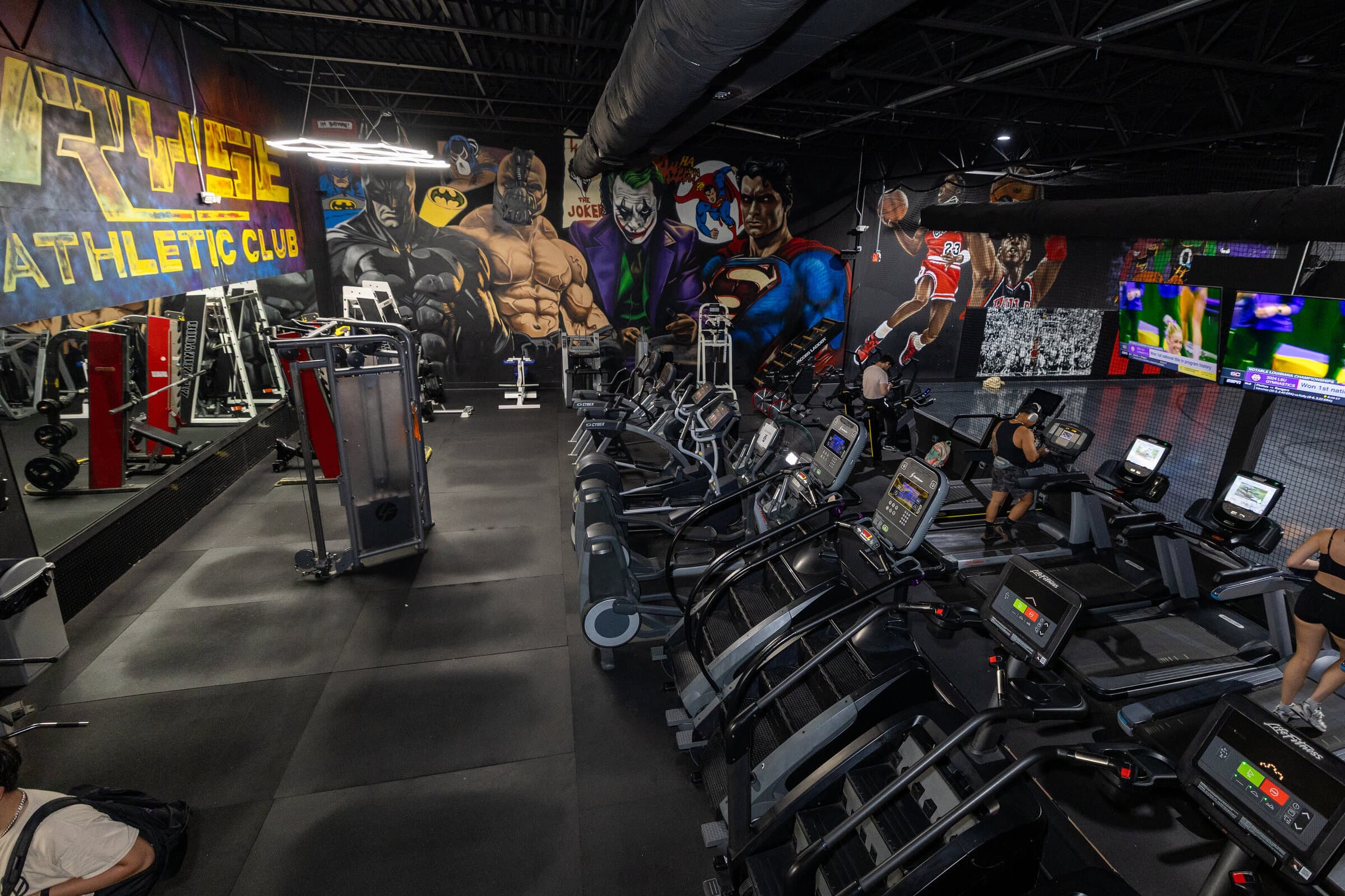 Ryse Athletic Club training floor